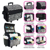 Sewing Machine Tote with Wheels 