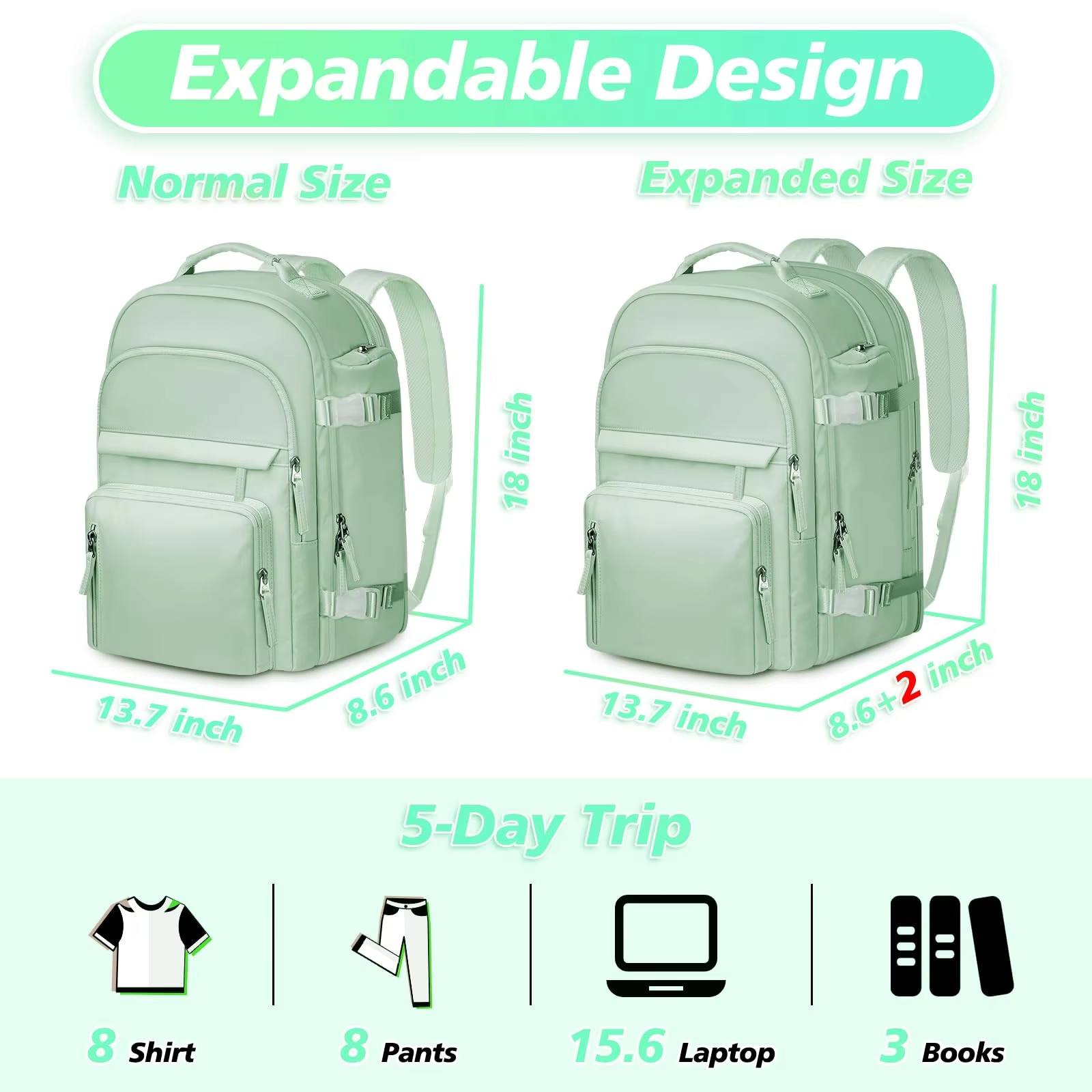 New Design for Convenient Travelling Bag
