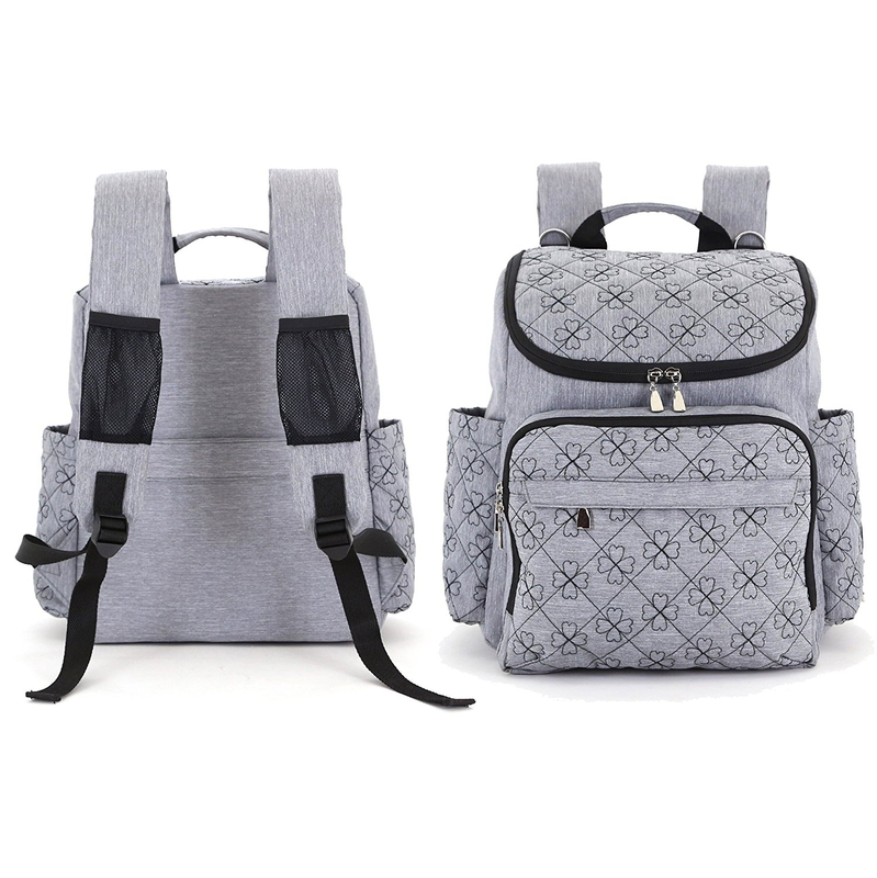 Diaper Bag Backpack with Baby Stroller Straps