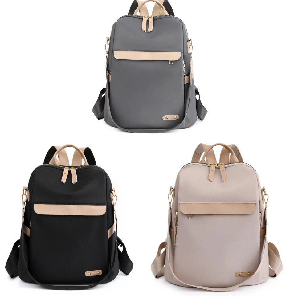 Waterproof Travel Backpack Schoolbag Tote Bag