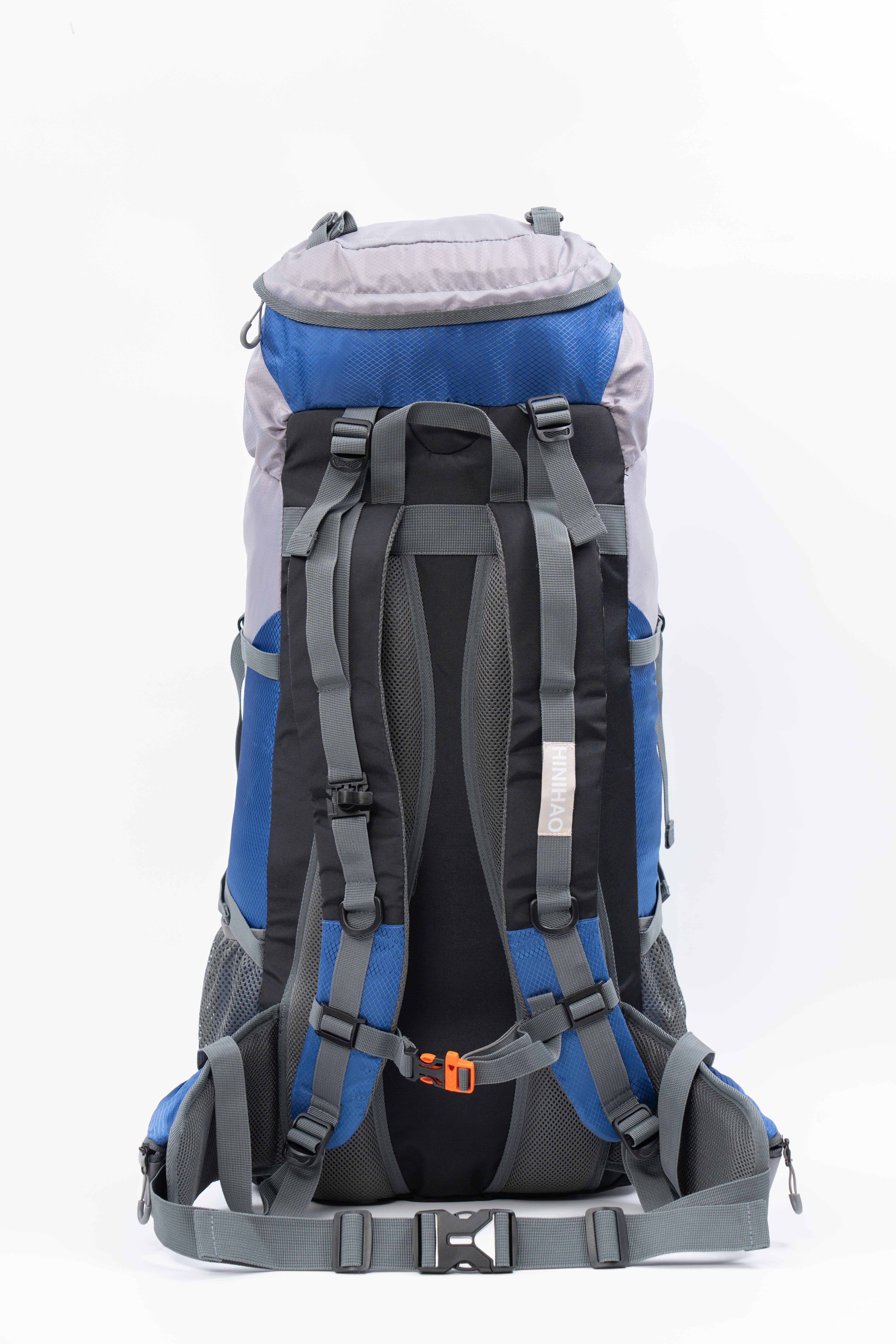  LIGHTWEIGHT NYLON 70L HIKING BACKPACK 