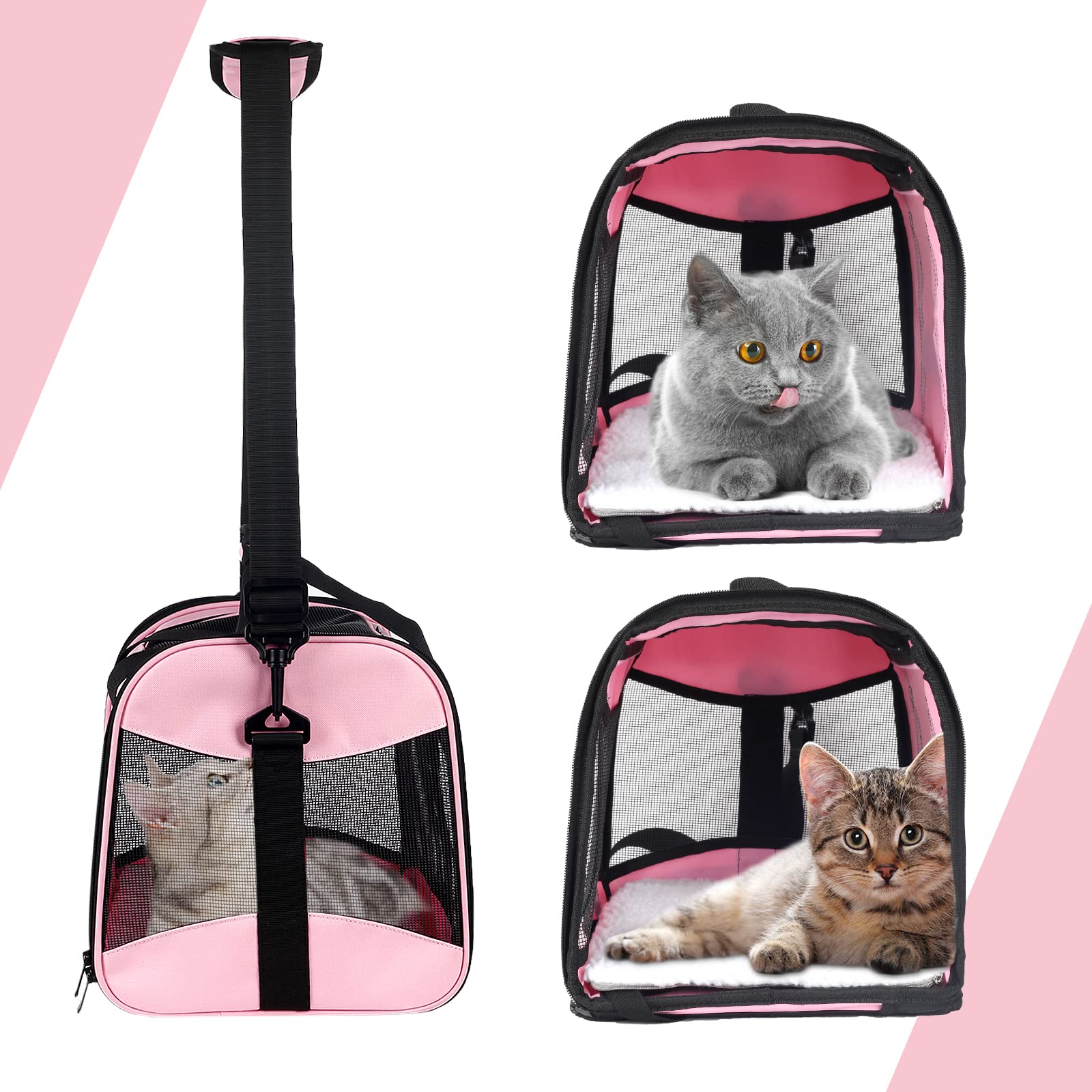  Cat Pet Carrier Airline Approved 