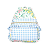 Flower Lace Checkered Kids Backpack