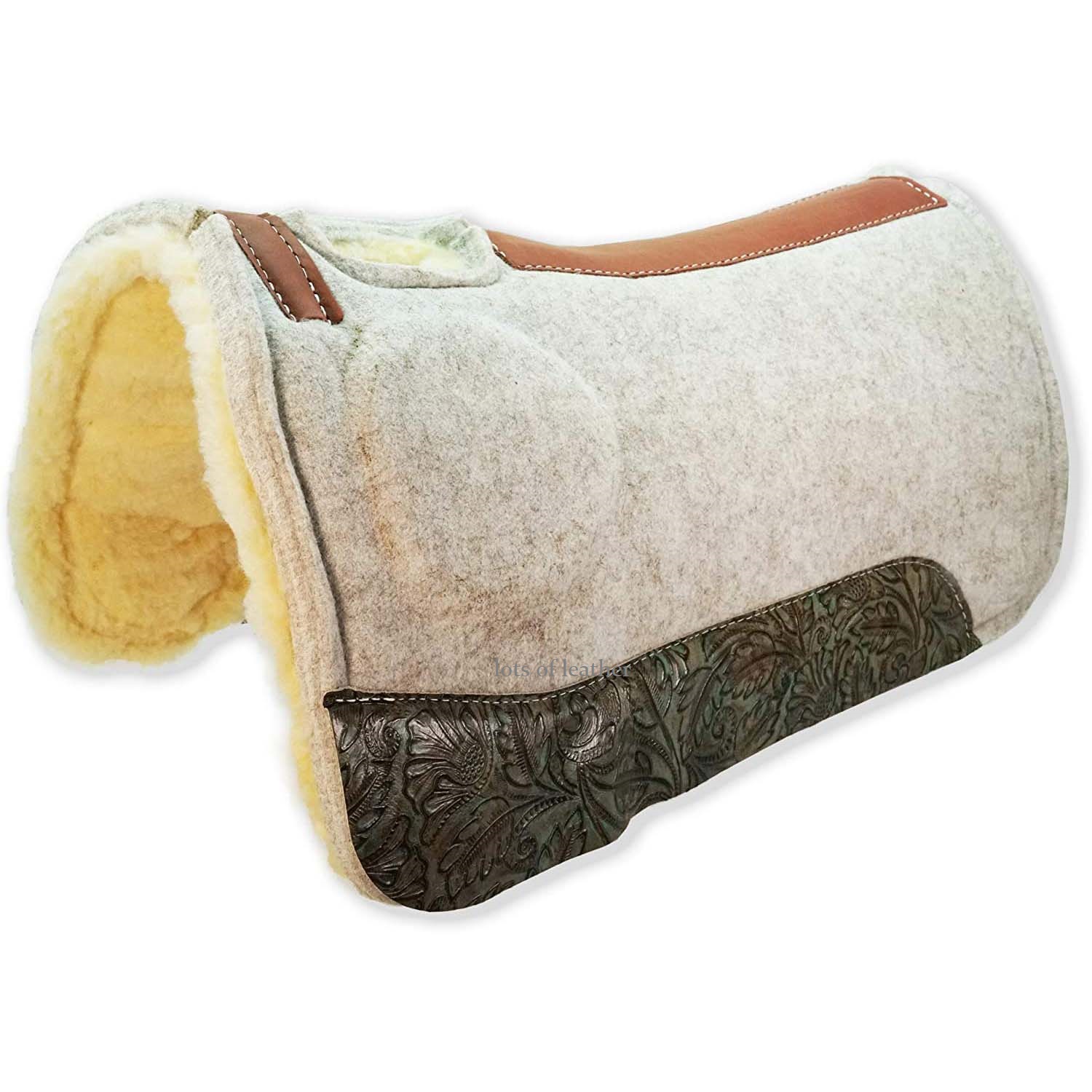 Saddle Pad with Fur Lining 