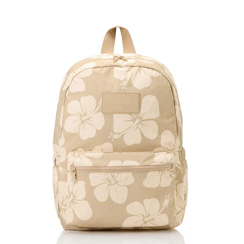  Casual Backpack Tropical Hibiscus Printed