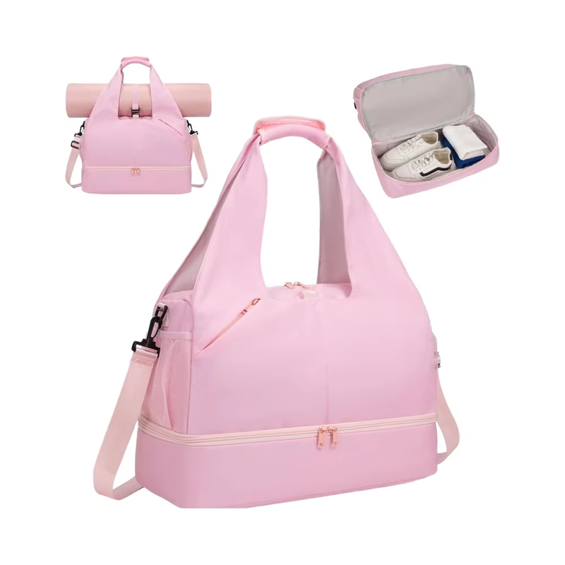 Travel Tote Shoe Organizer Bag Yoga Mat Bag