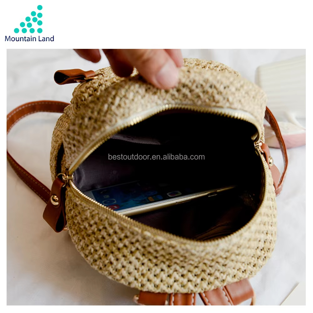 Straw Bag Handbag Rattan Beach Bag