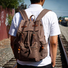 Vintage Canvas Backpack Rucksack 