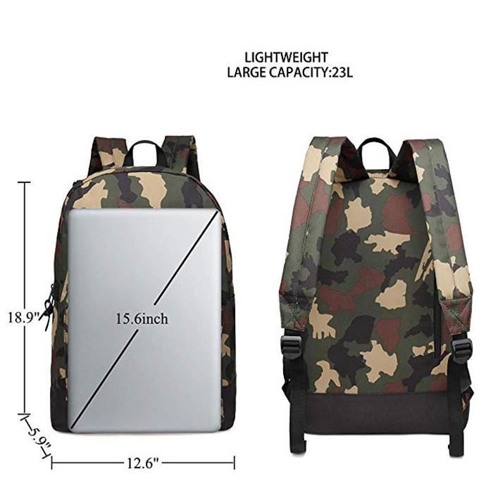 Classic Water Resistant School Backpack