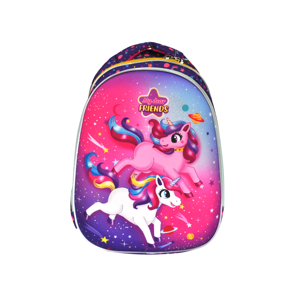 custom bts Sparkling Carton School backpack 
