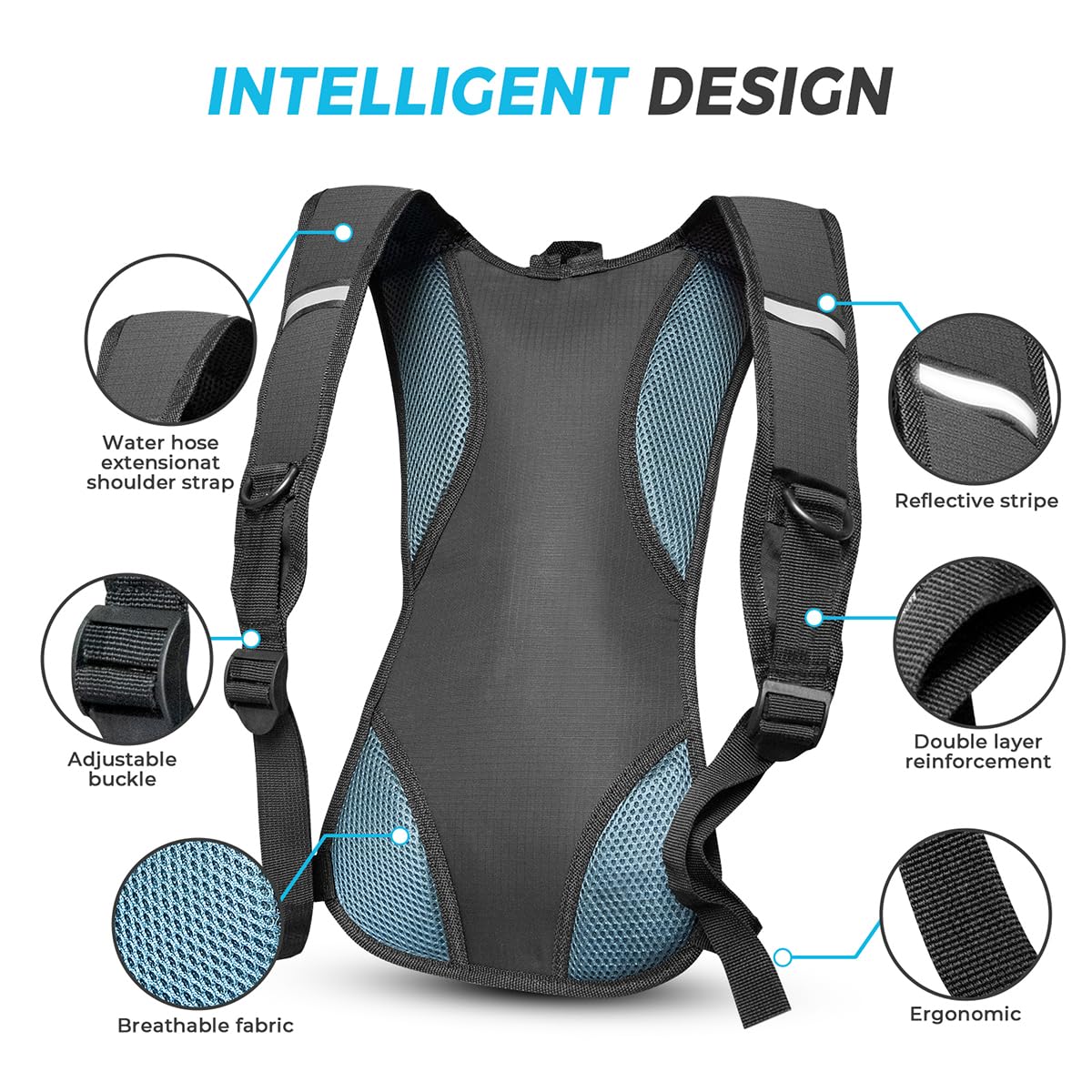  Lightweight Bicycle Hydration Backpack