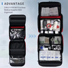 Custom Logo Wholesale First Aid Bag Multi-pocket Empty Emergency Treatment Medical Bag for Home Office Traveling Hiking Trip