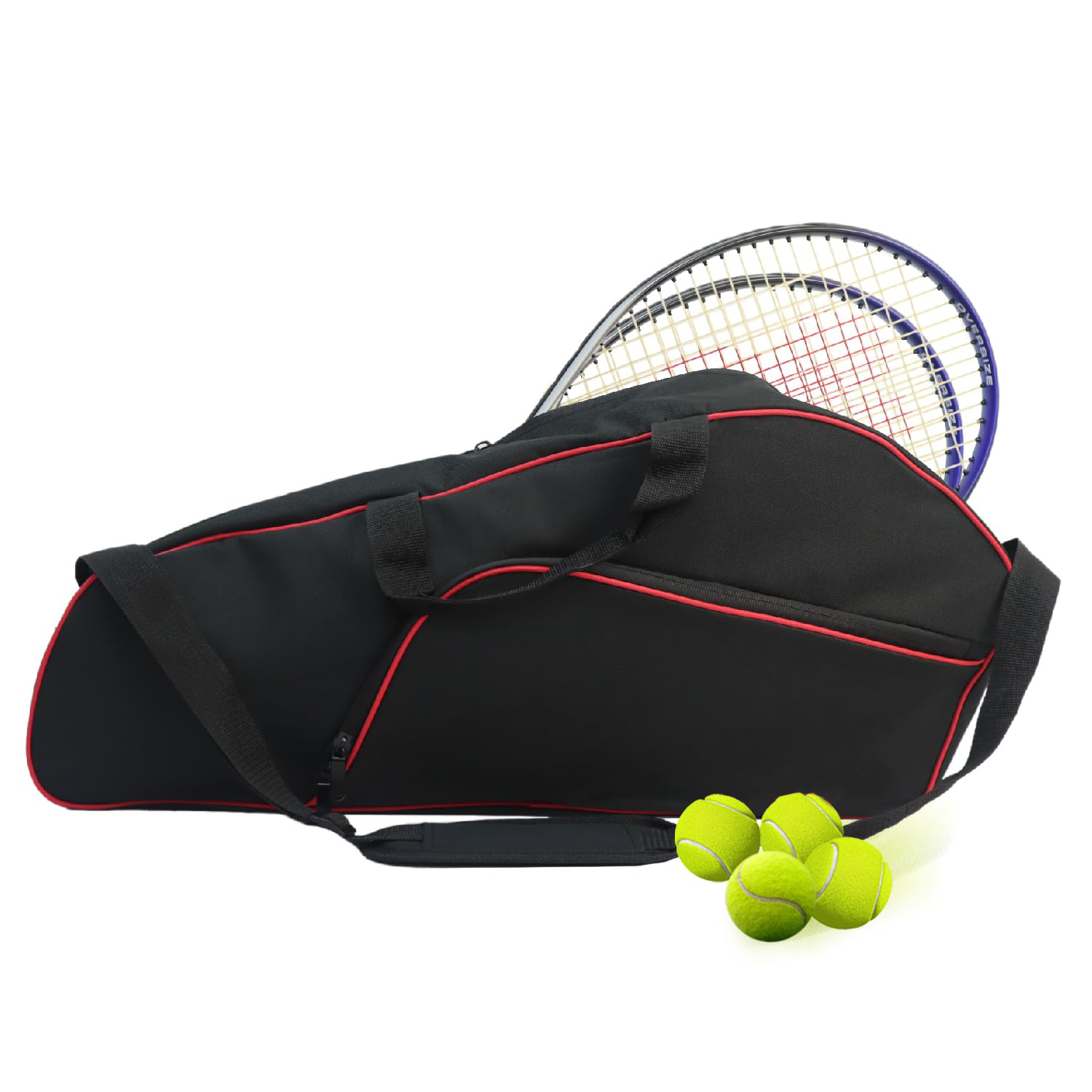 Lightweight Tennis & Badminton Bag for Men & Women Nylon with Shoe Compartment 