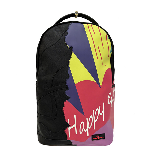  Custom Casual Leather school Backpack For school