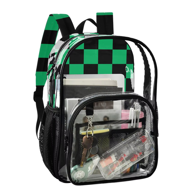 Pvc Transparent School Backpack 