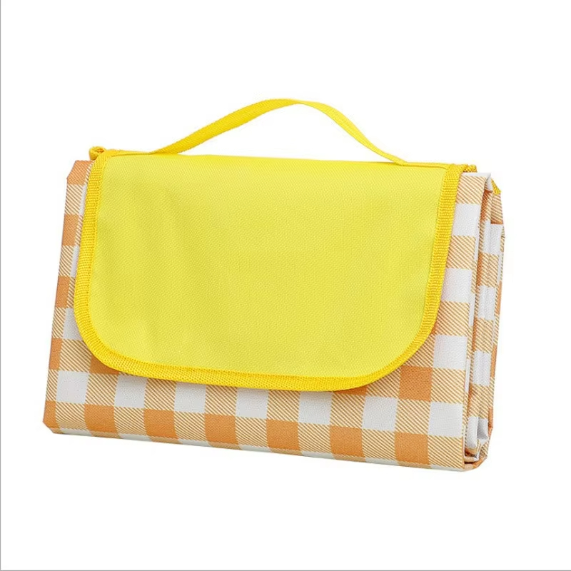 Mat Handbag Style Folding Picnic 