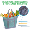  Insulated Bag Shopping Cooler Bag