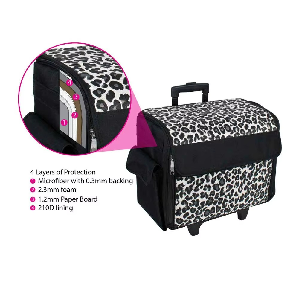 Sewing Machine Tote with Wheels 