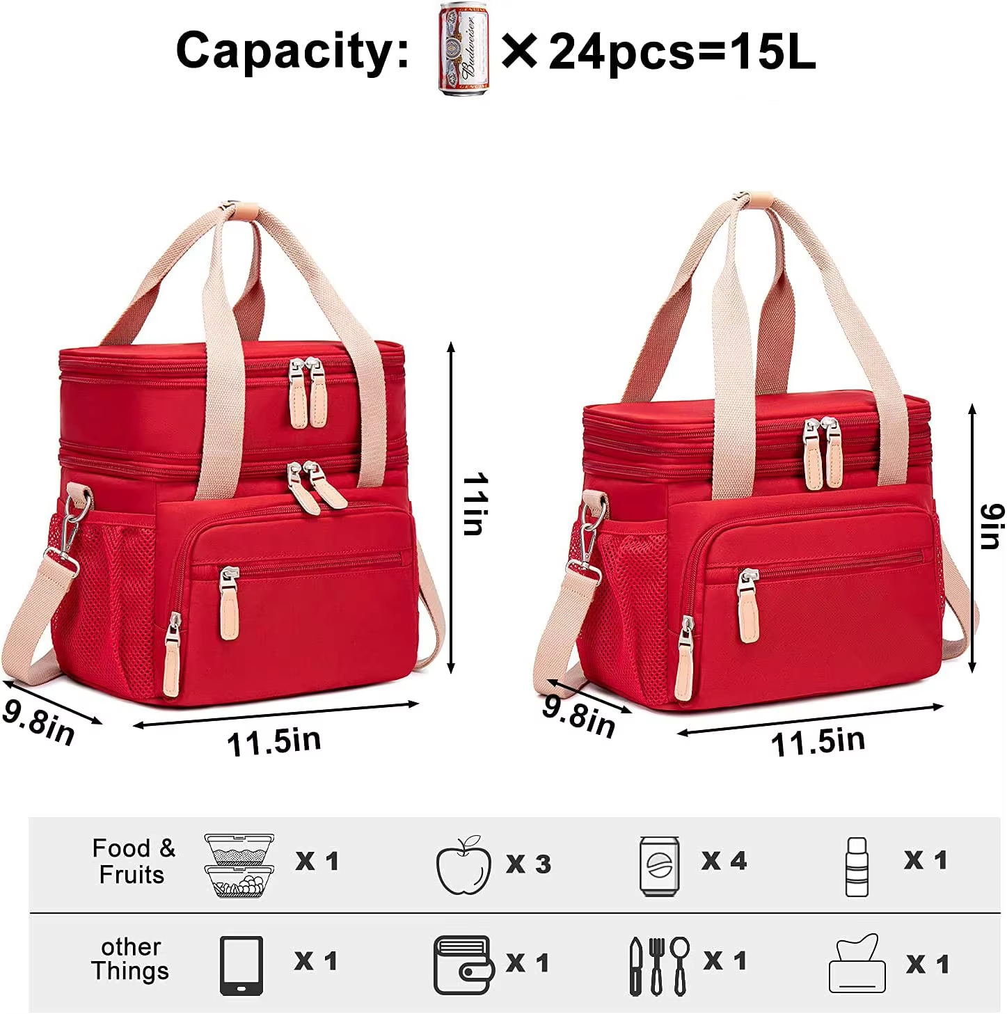  Bag for Working Picnic Hiking