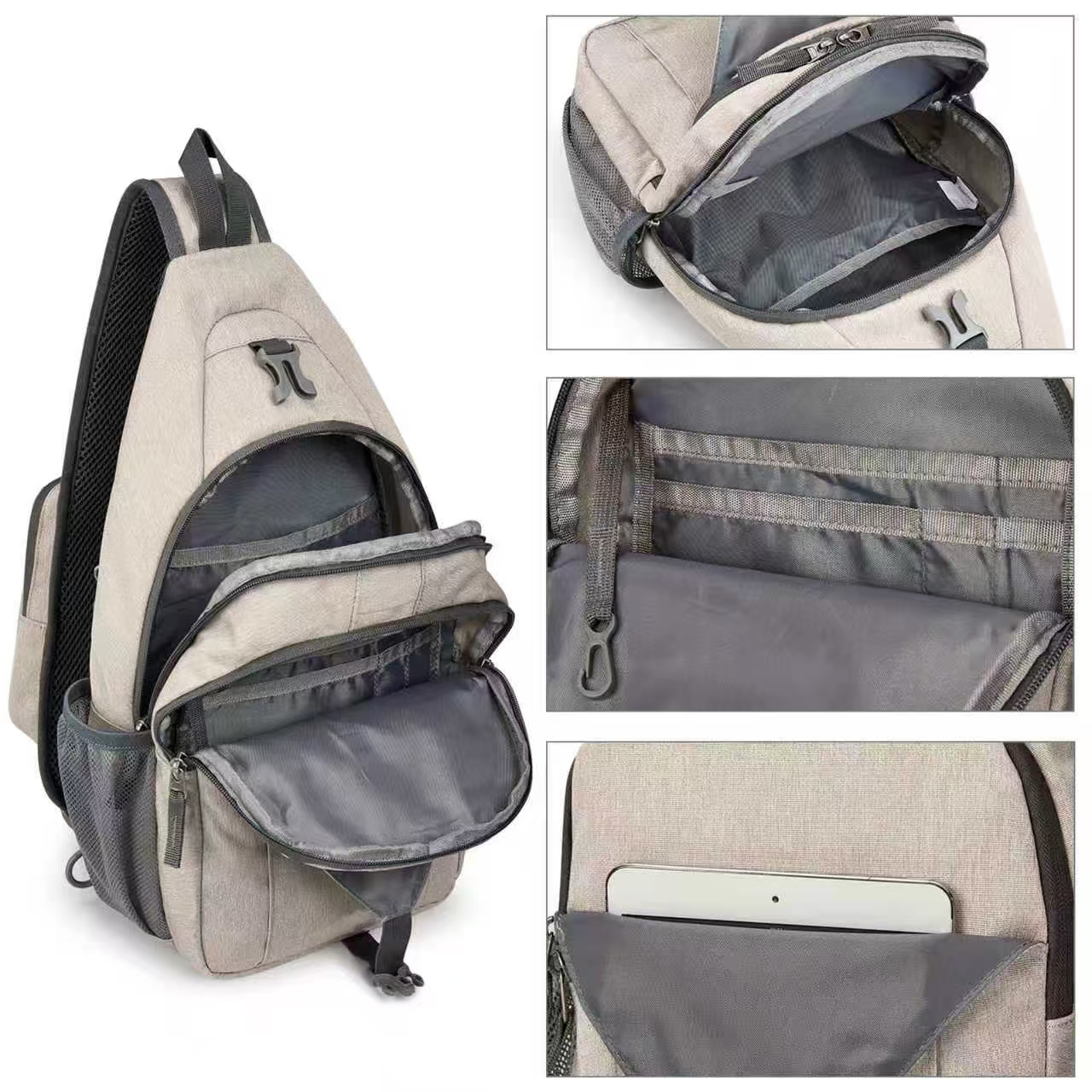  Sling Backpack Crossbody Chest Bag