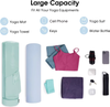  Portable Yoga Mat Bag With Adjustable Strap 