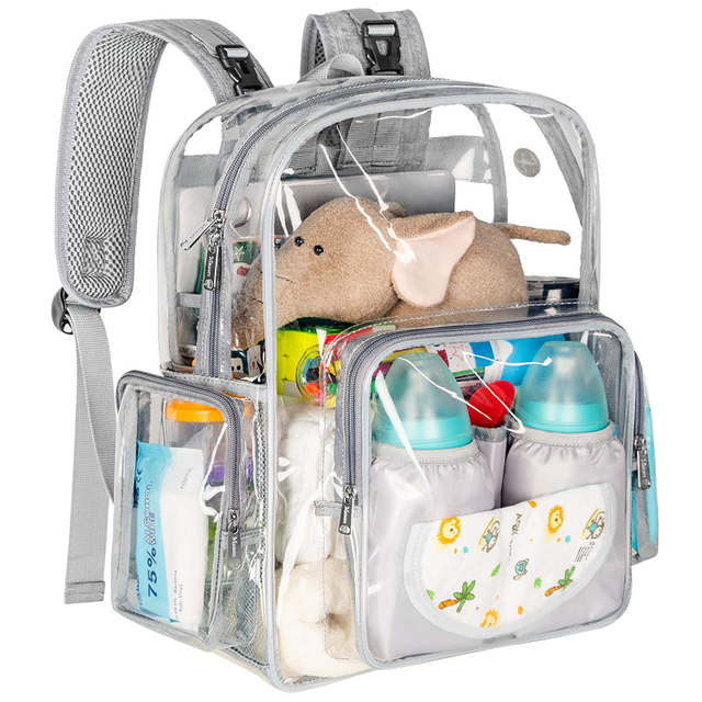 Diaper Bag Backpack Baby Bag Transparent Pvc