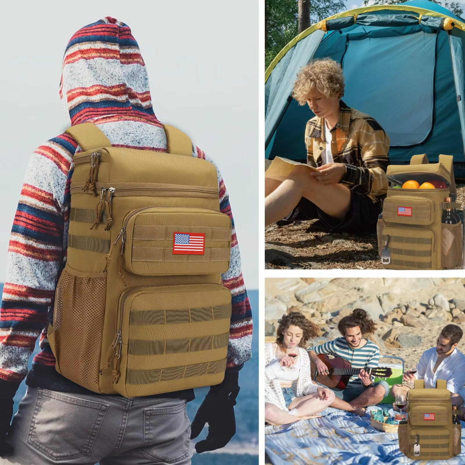 Portable Insulated Bag for Food 