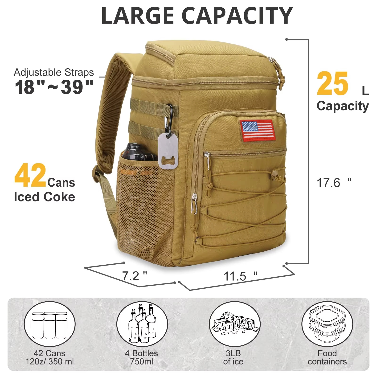 Tactical Cooler backpack 