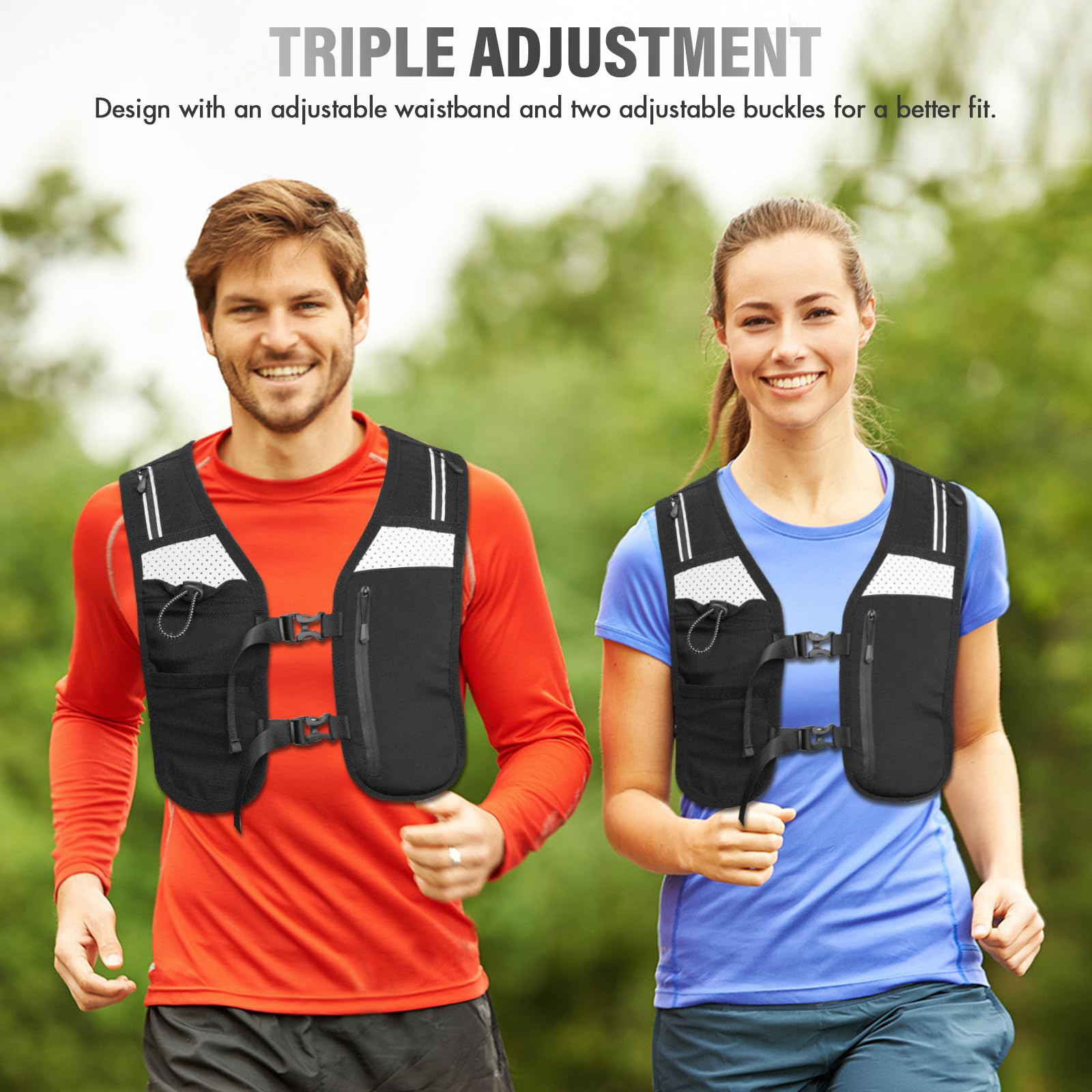 Reflective Breathable Neoprene running bag