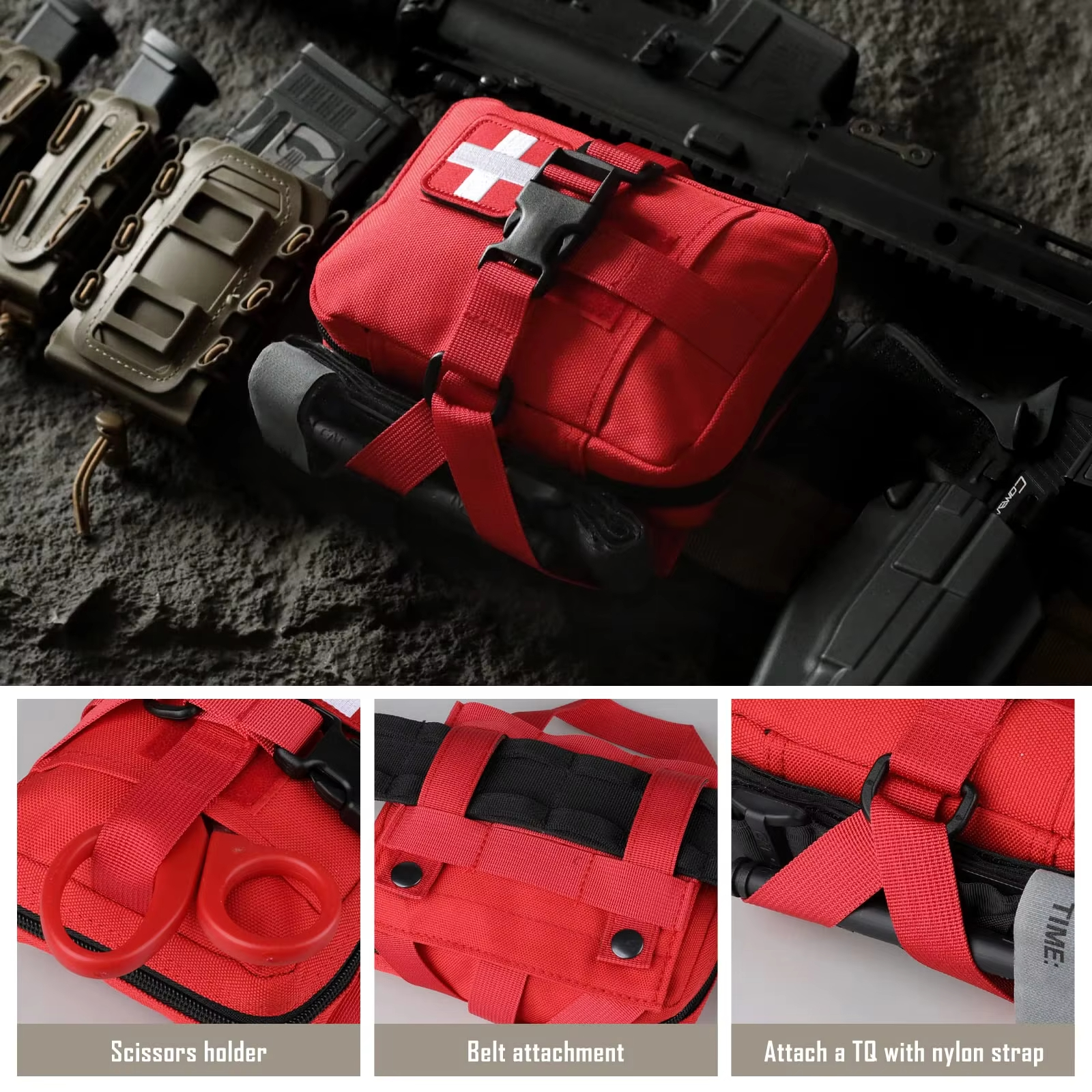  Outdoor First Aid Emergency Kit