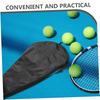  Black Oxford Cloth Tennis Racket Storage Bag Pick Racquet Case for Secure Storage Comfortable Tennis Racket Bag Cover