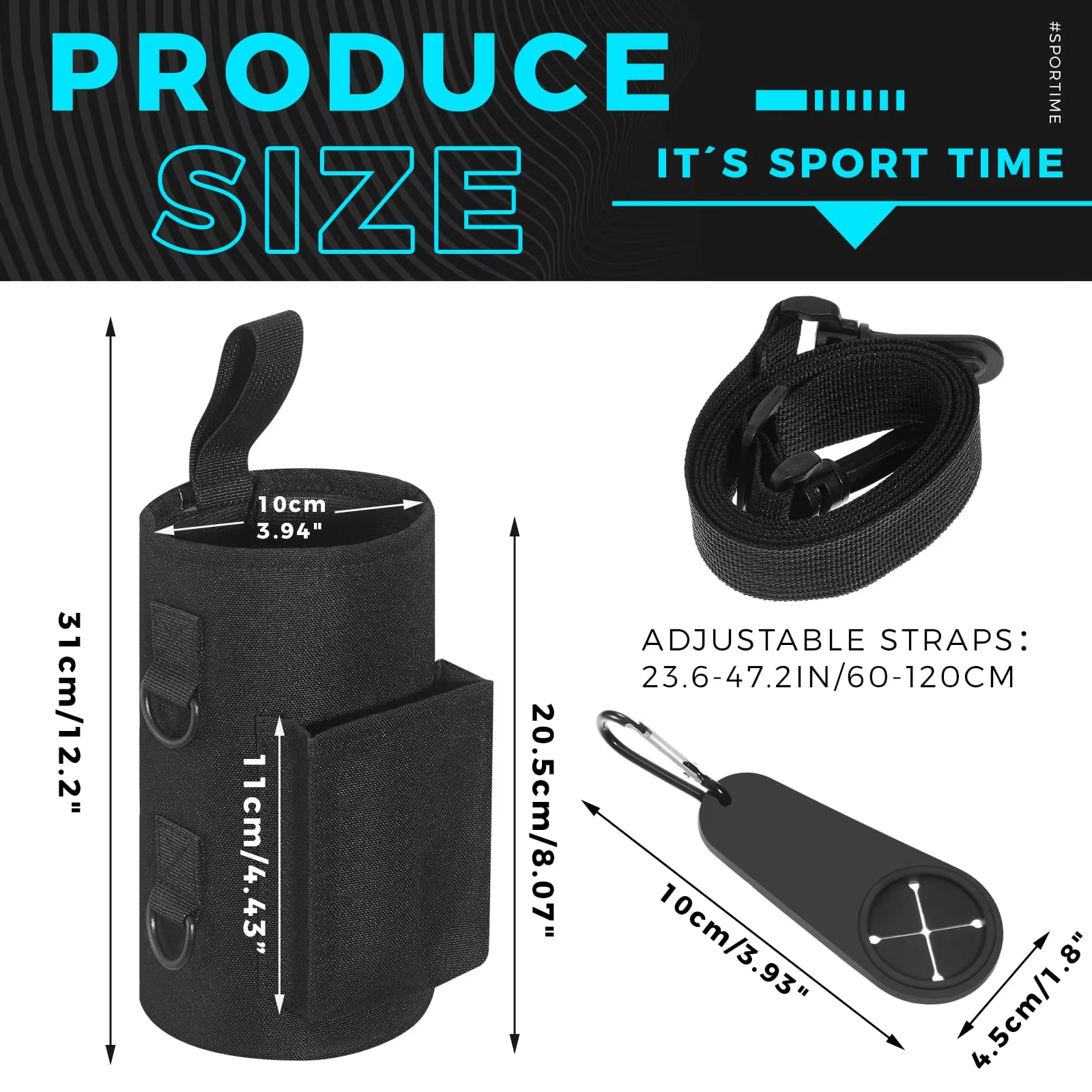 Custom Waterproof Magnetic Gym Bag