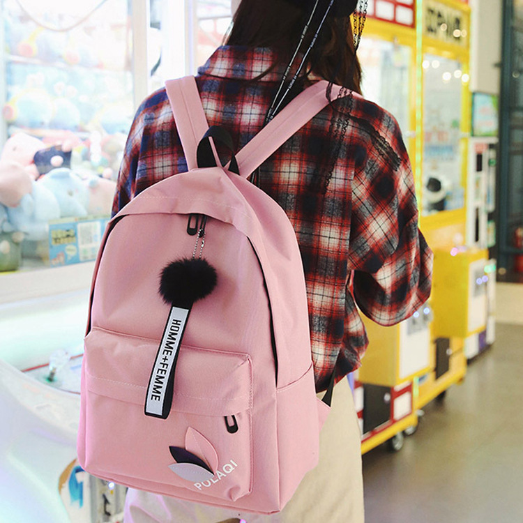 Customized Fashion Outdoor Backpack College School Bag For Girls