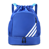 Student Backpack Drawstring Bag Shoe Compartment