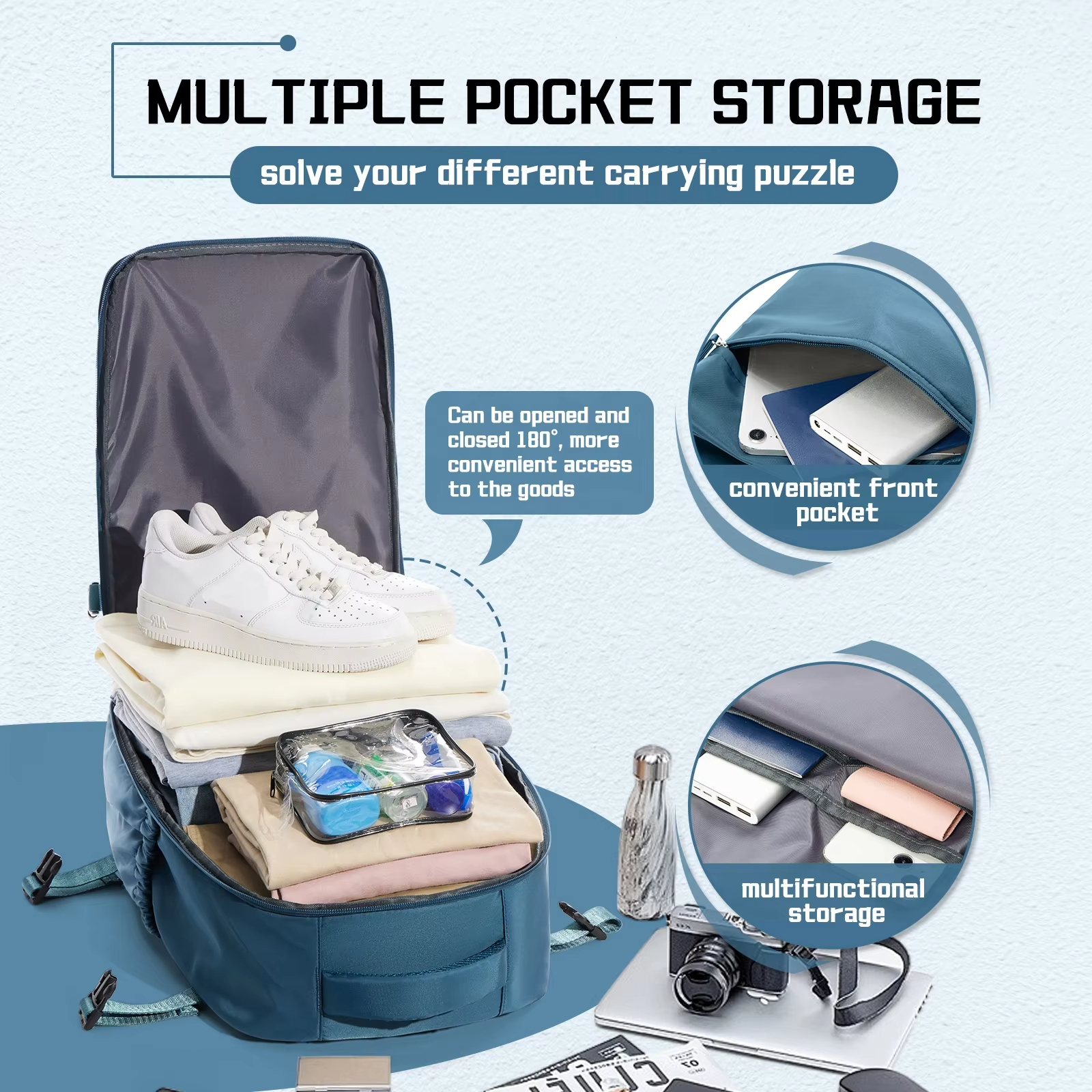 Multi-functional Travel Backpack