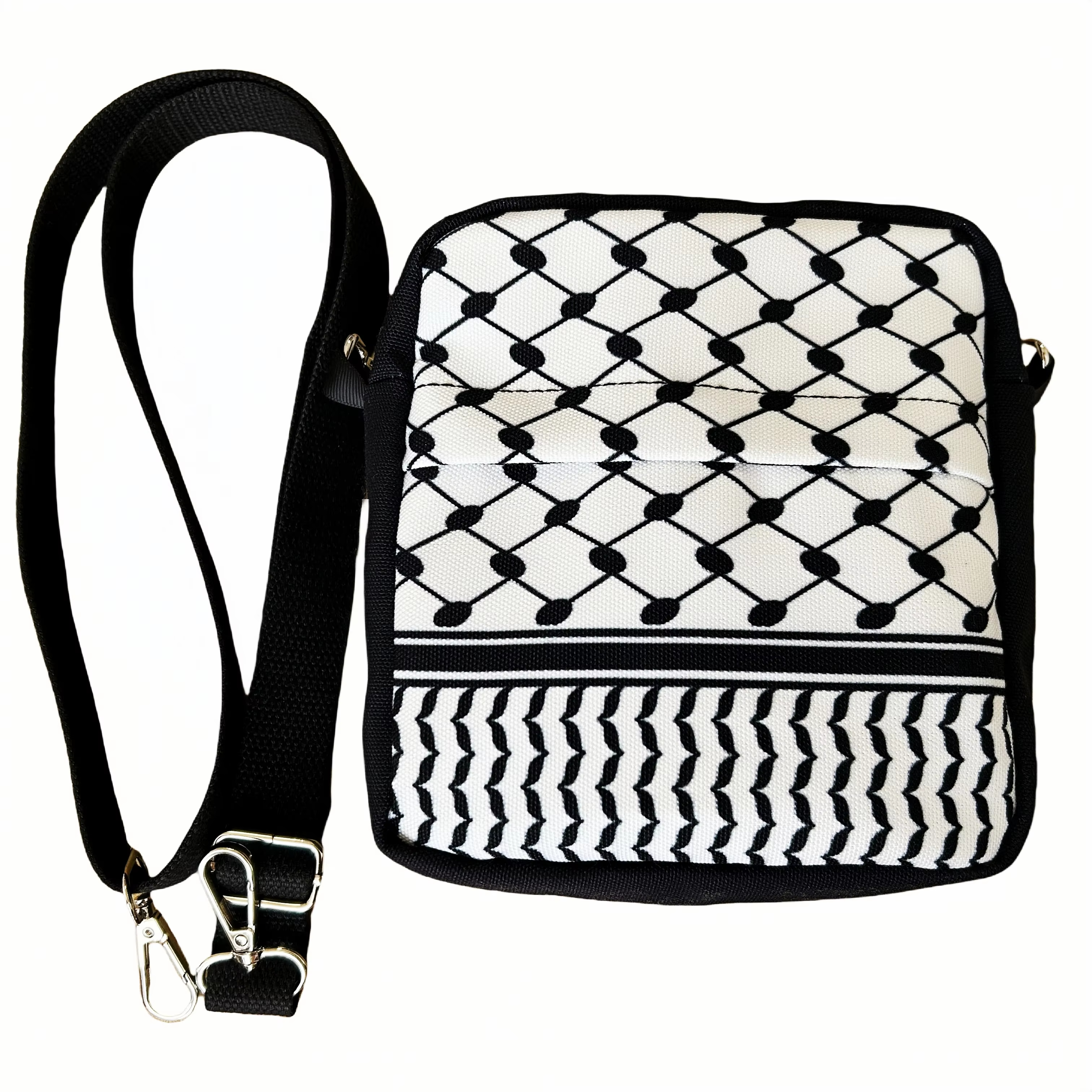 Palestinian Traditional Patterns Crossbody Bag