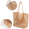 Beach Net Tote Bag Swim Bag