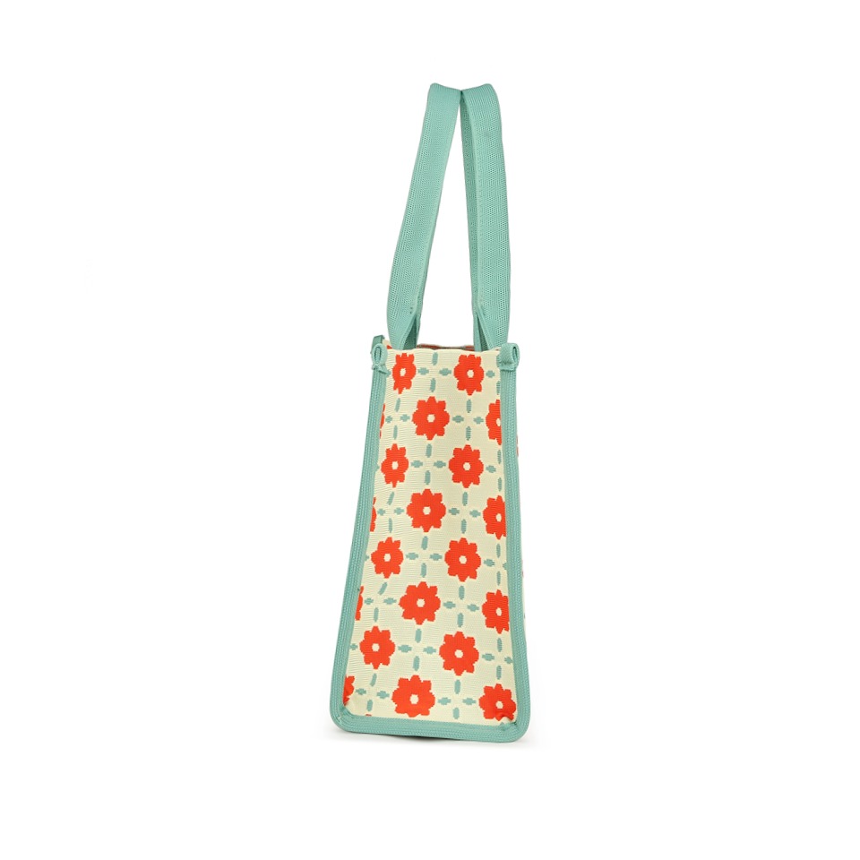 Multicolor Hand Bags Flower Pattern