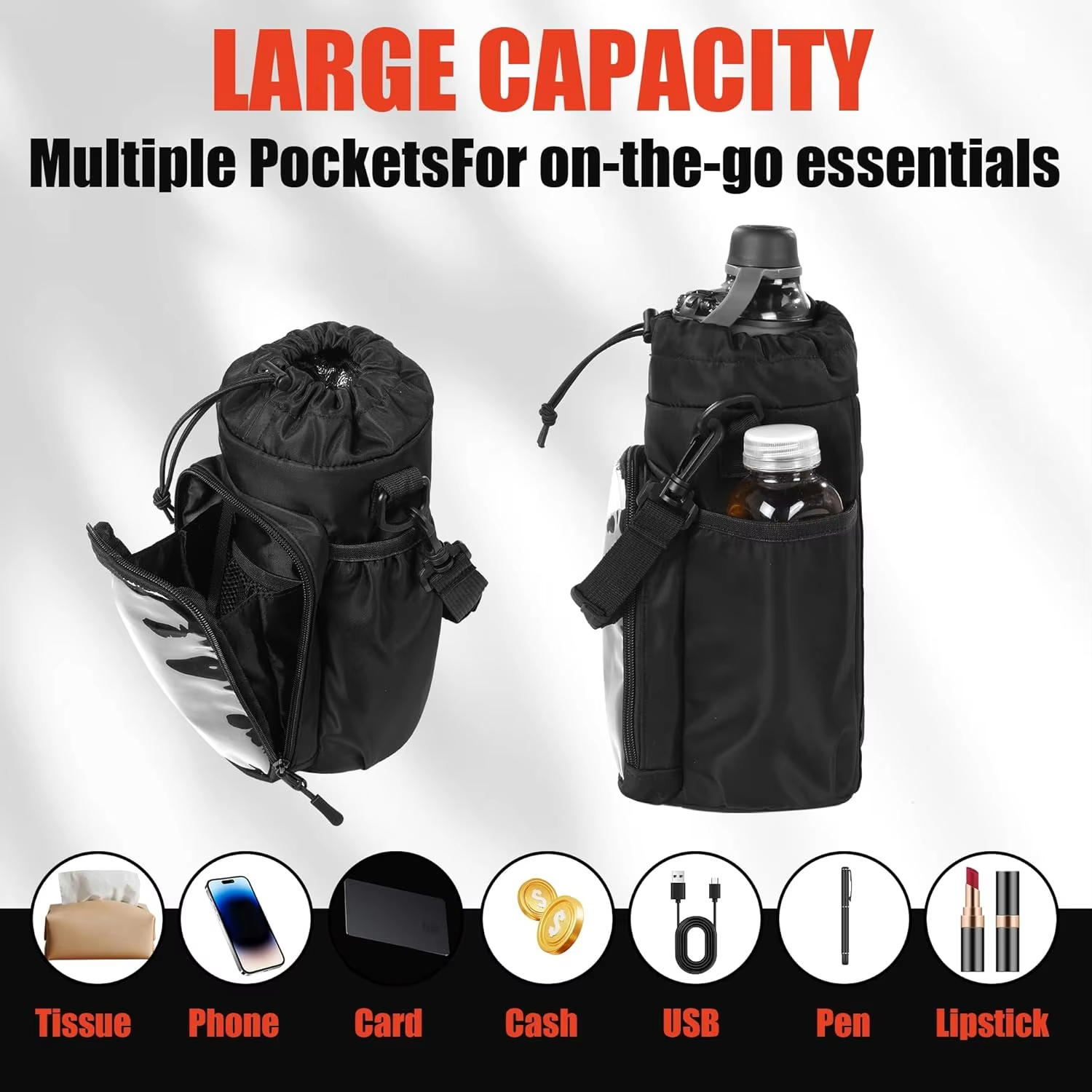 Magnetic Crossbody Gym Sling Bag