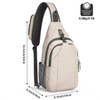  Sling Backpack Crossbody Chest Bag