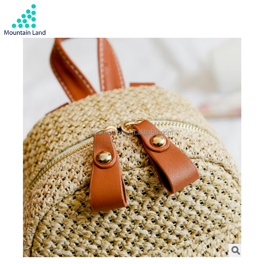 Straw Bag Handbag Rattan Beach Bag