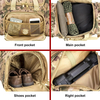 Tactical Backpack Travel Bag With Shoes Compartment 
