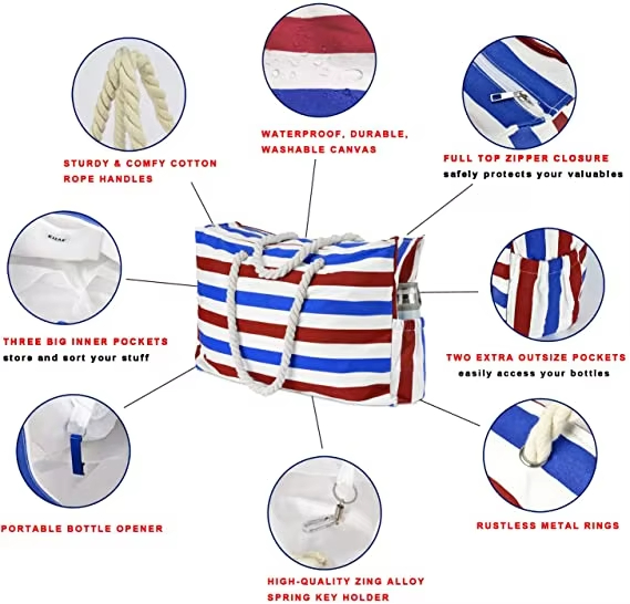  Outdoor Fashion Beach Bag Tote Bag 