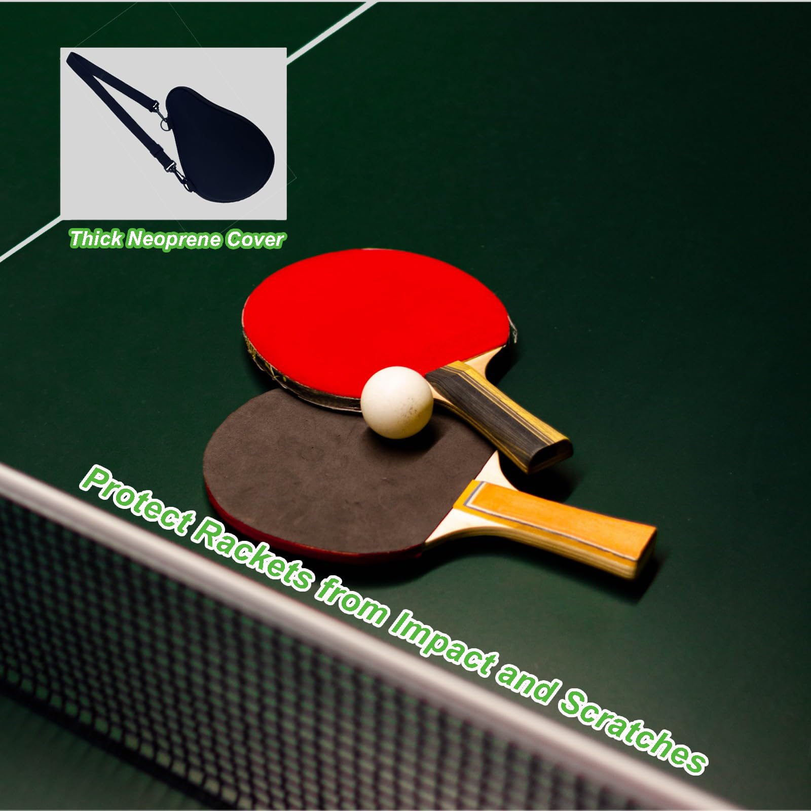  Tennis Racket Case Ping Pong Paddle Racket Bag