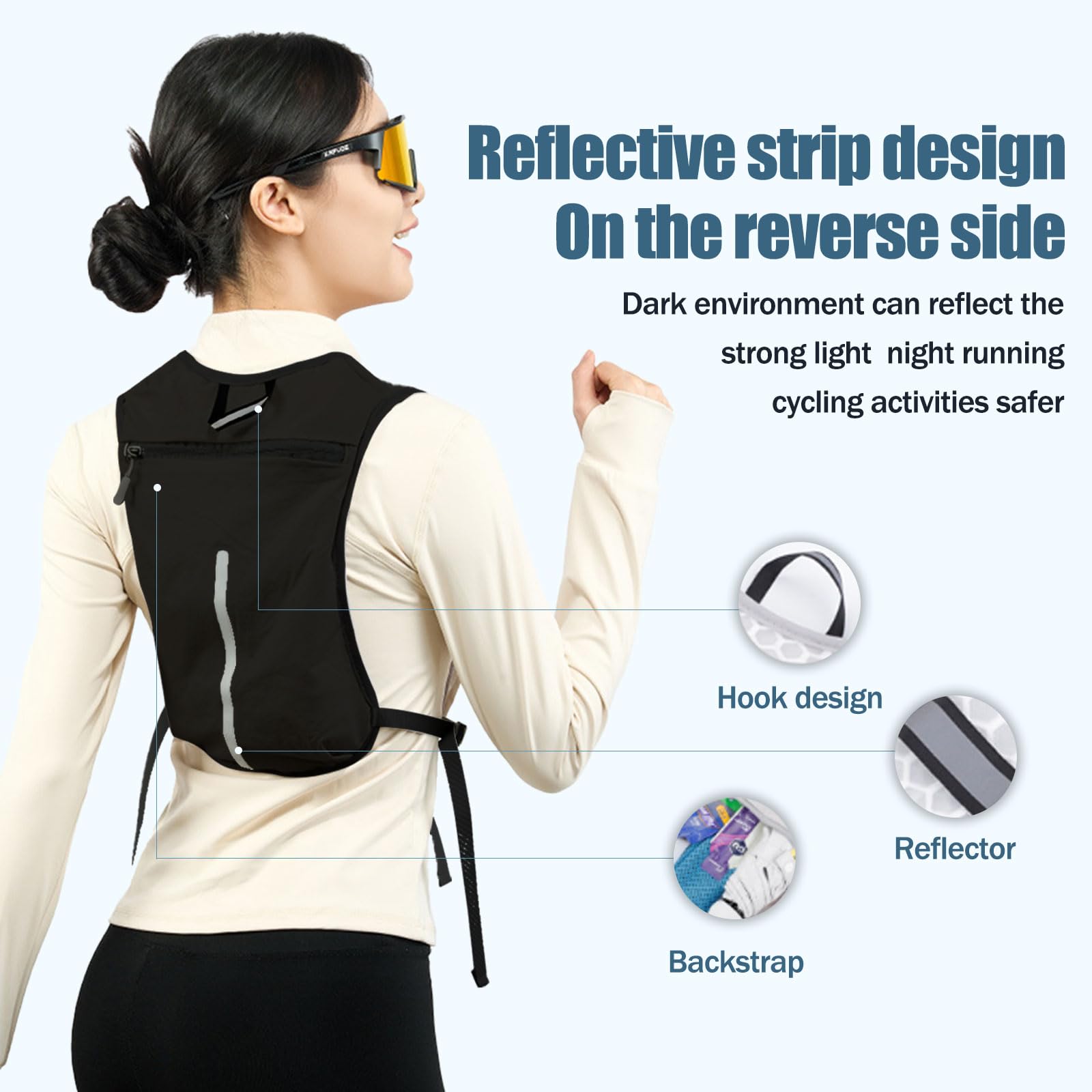  Hydration Backpack Running Vest