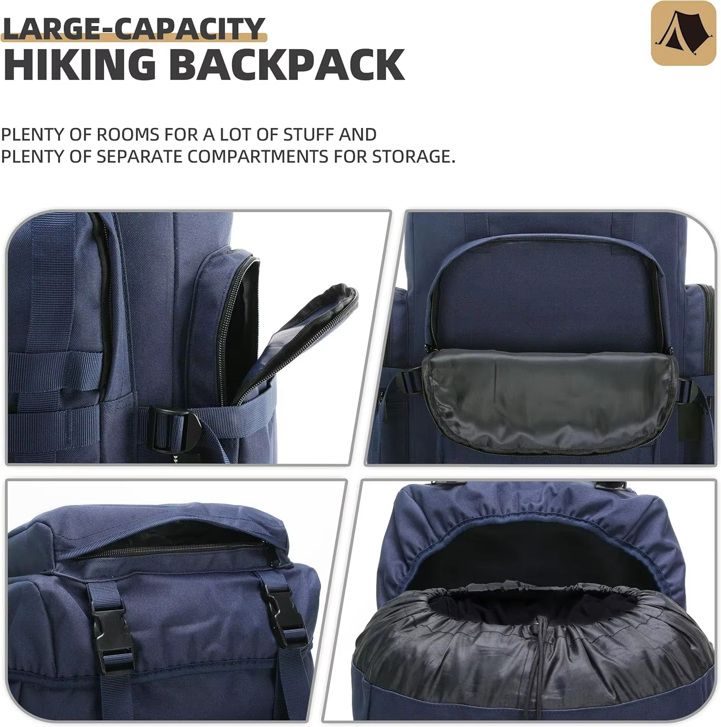 70L Camouflage Tactical Backpack