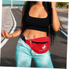Sport Outdoor Red Emergency Medical Kit Crossbody Bag Portable Empty First Aid Kit Fanny Pack