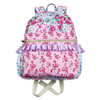 Flower Lace Checkered Kids Backpack