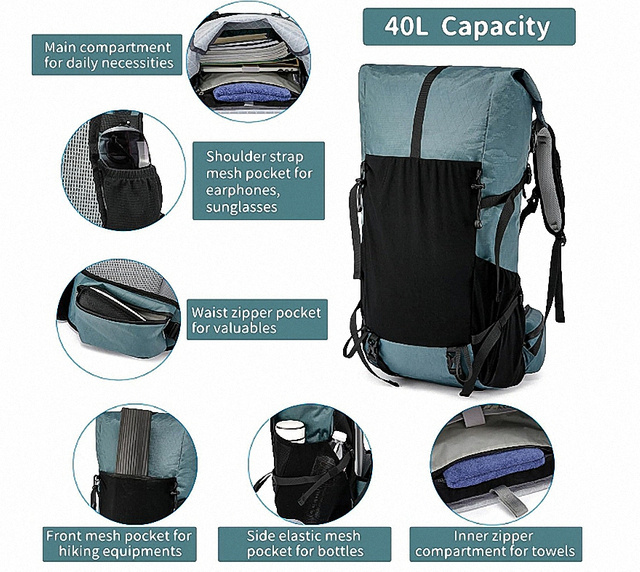 Extra Large Capacity Hiking Bag