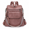  Fashion PU Leather Backpack 
